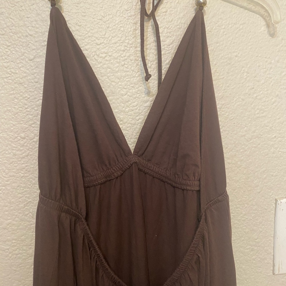 Faded Glory Chocolate Brown Maxi Dress - Picture 5 of 6